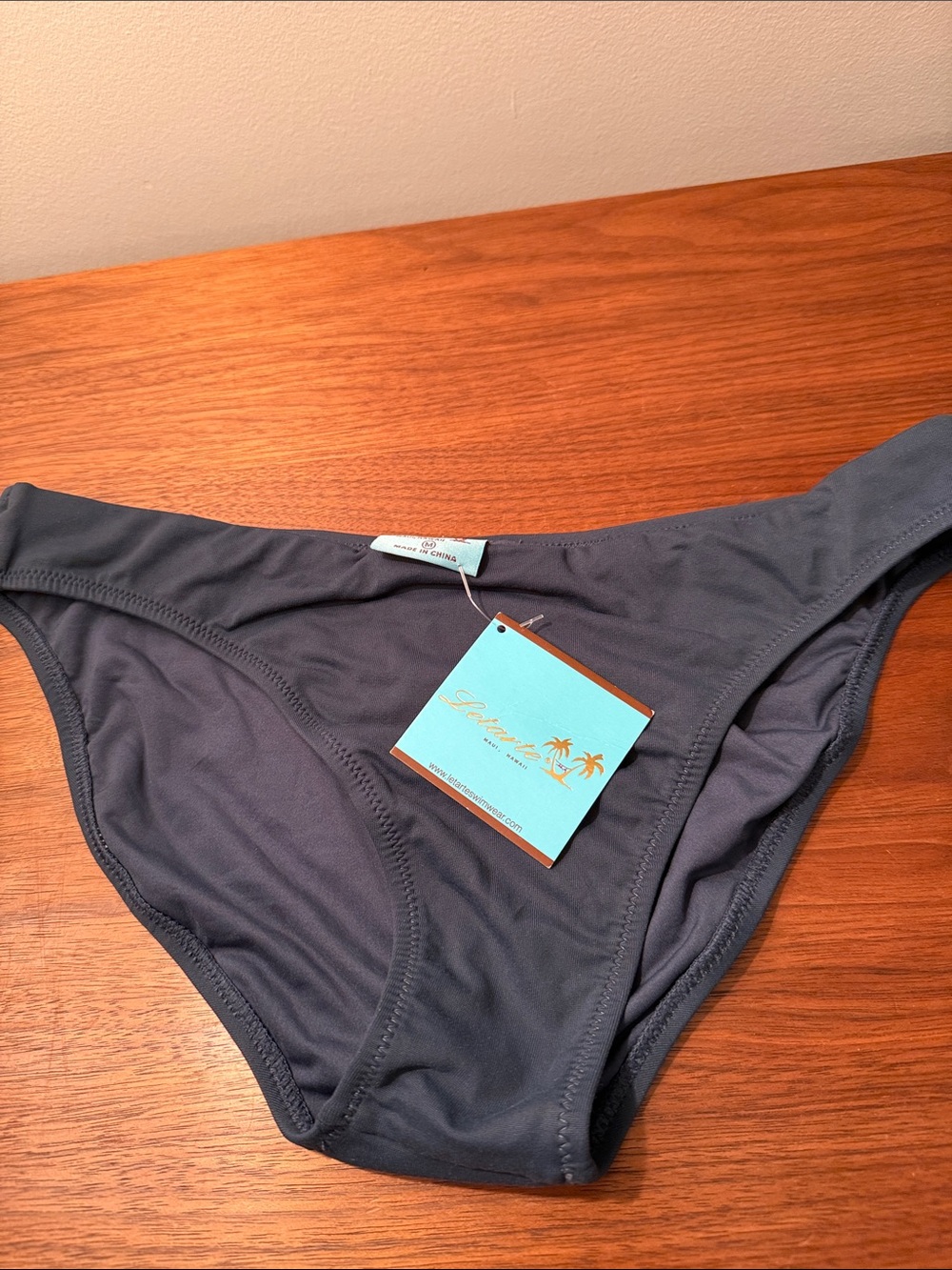 Letarte Navy Blue Bikini Bottom